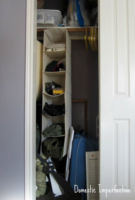 craft closet organization