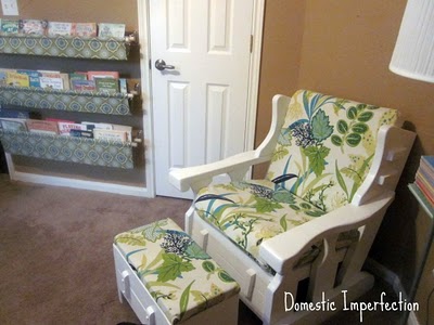 fabric chair for nursery