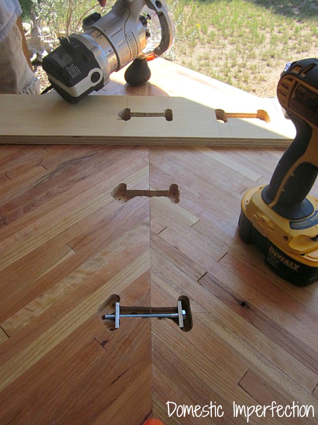 Installing Butcher Block Countertop - Houseful of Handmade