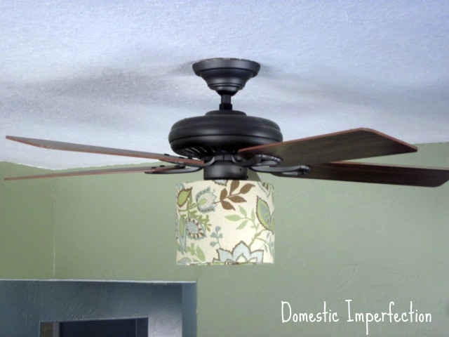 Ceiling Fan Lampshades – Second Time’s the Charm