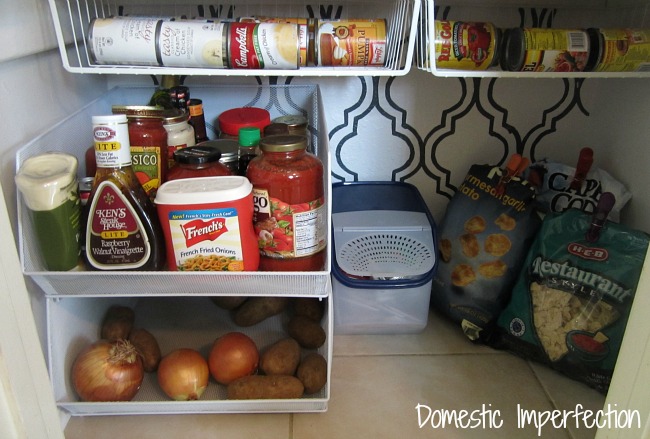 supplies needed for an organized pantry