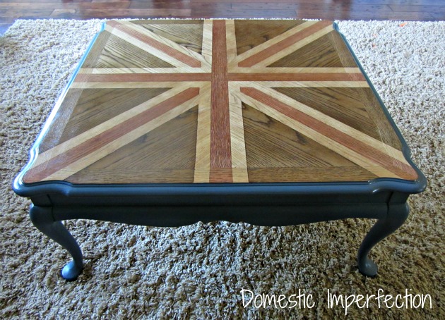 Union Jack Coffee Table {With A Twist}