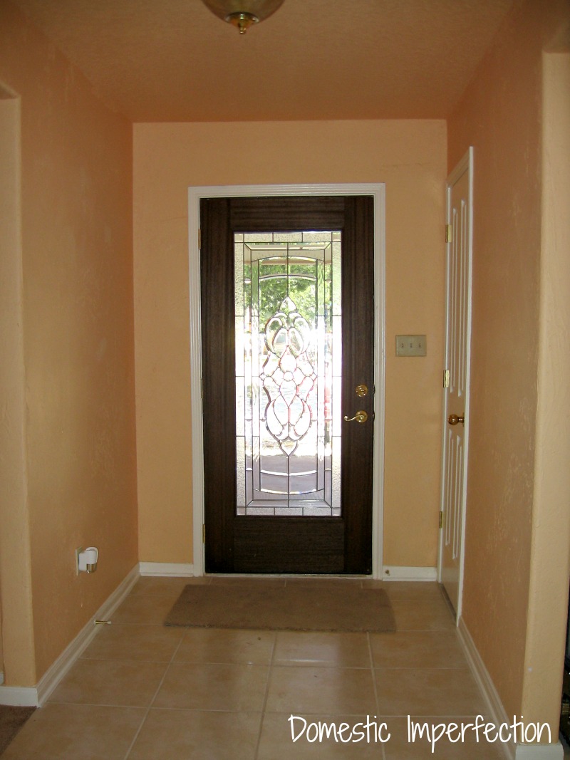 entryway before remodel