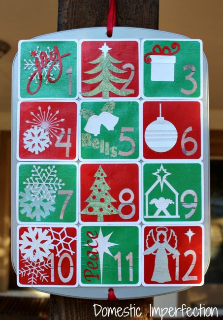 muffin tin advent calendar