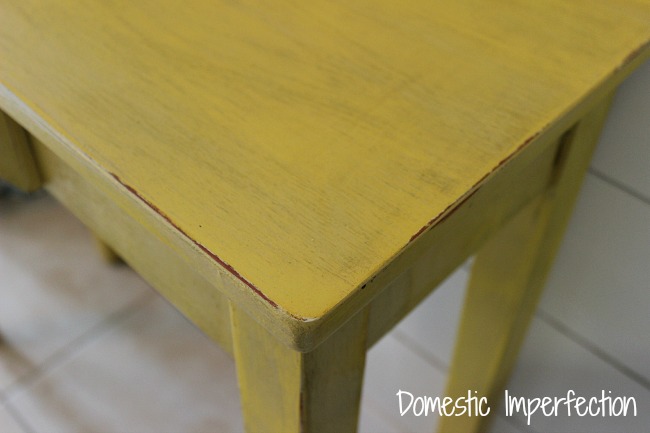 Distressed Yellow