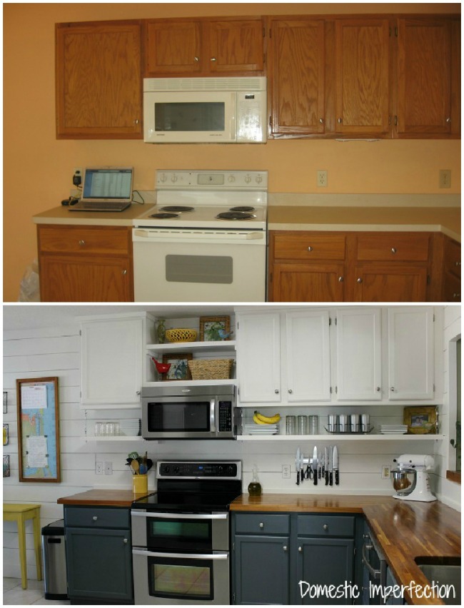 $1600 Kitchen Remodel from Domestic Imperfection