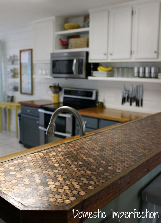 Penny Countertop and kitchen