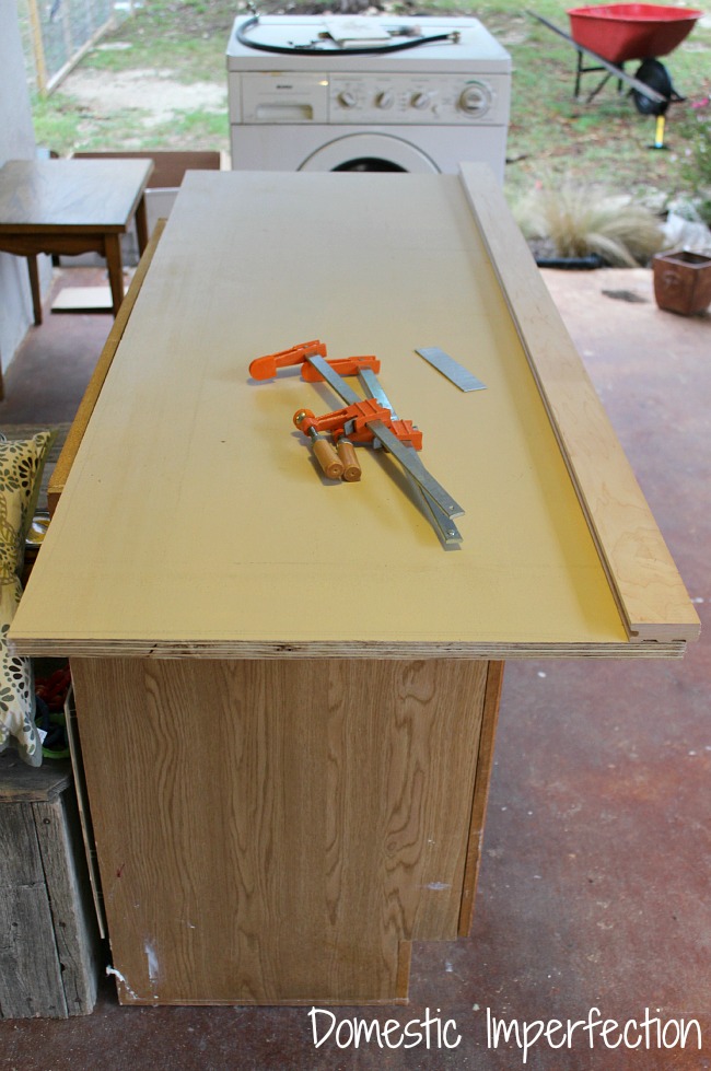How To Make A Wood Counter (without many tools)