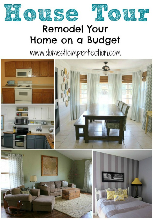 The Official Domestic Imperfection House Tour! (And A Link Party)