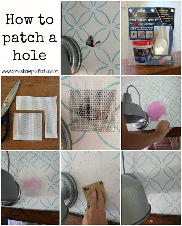 how to patch a hole