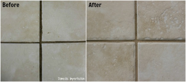 How to paint grout!