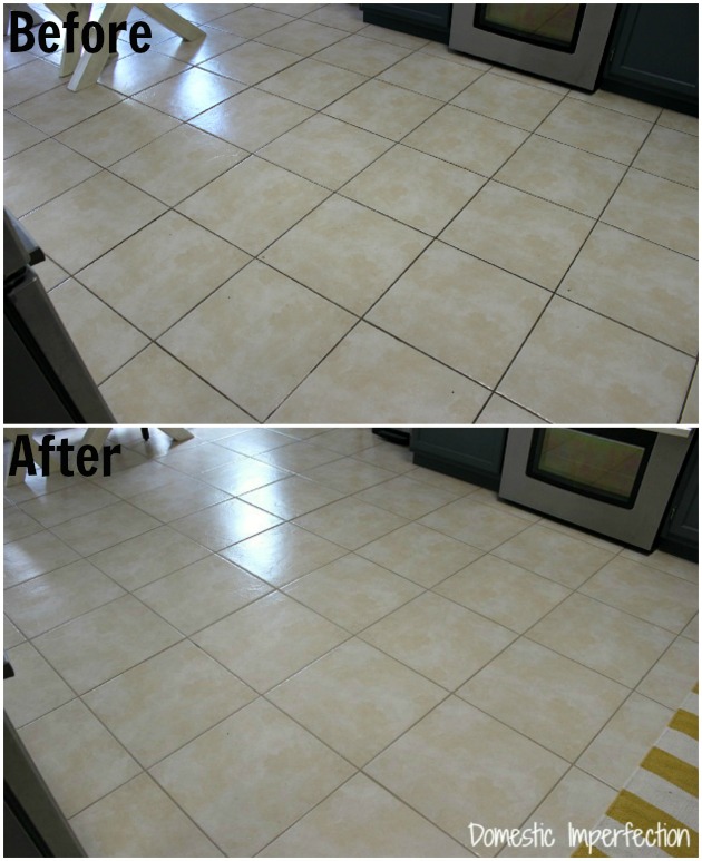 How to Clean Floor Tile Grout: What Works & What Doesn't! - Driven by Decor