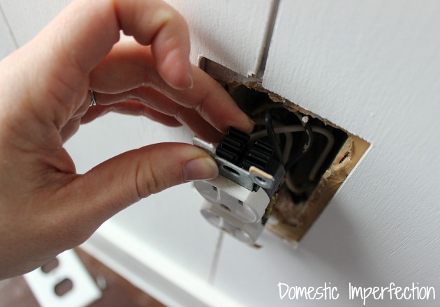 how to make an outlet flush with a new wall