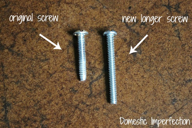 new longer screw