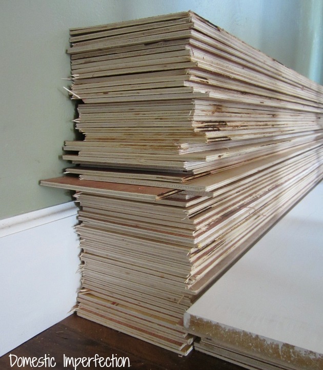 plywood planks