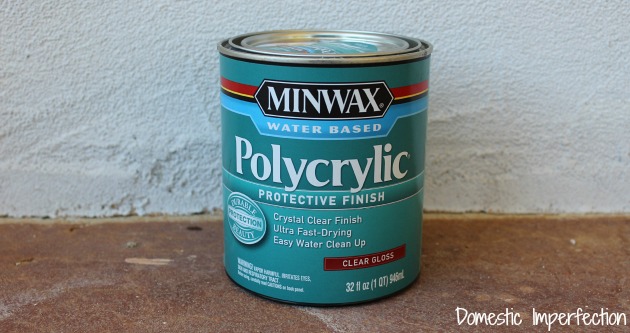 Polycrylic Protective Finish - Wood Protection