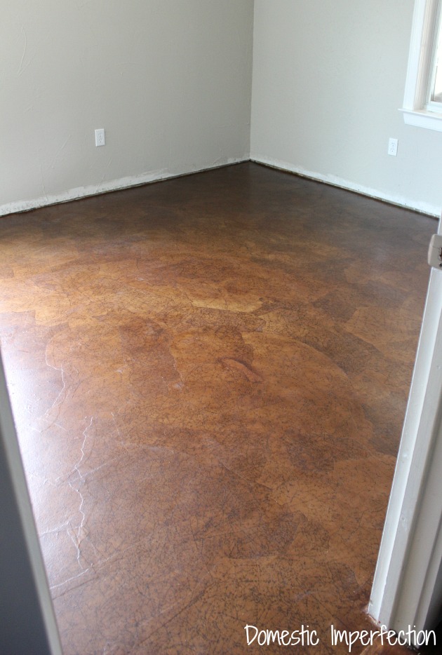Guest Room Paper Flooring (and why I’m disappointed with it)