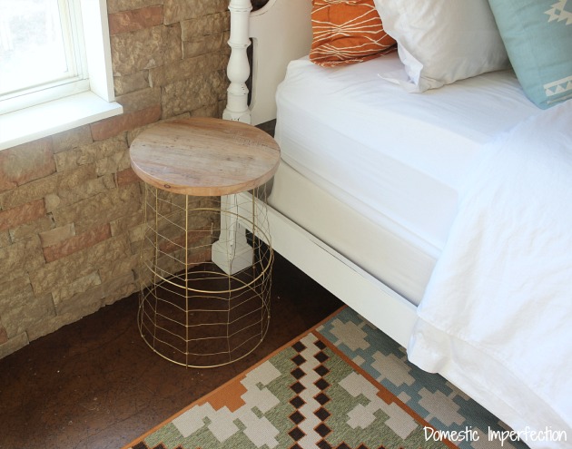 tomato cage side table