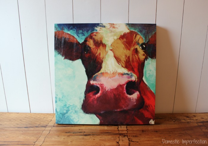 Hobby Lobby cow painting