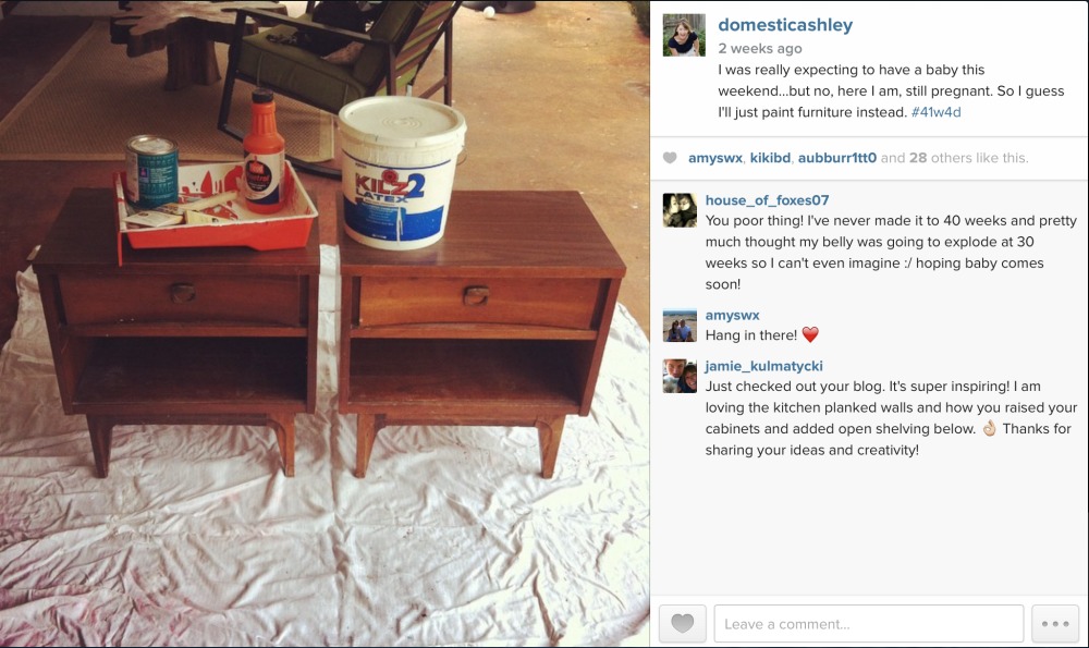 instagram furniture painting