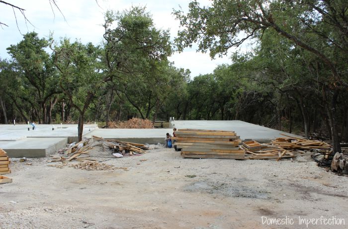 foundation breezeway and barn