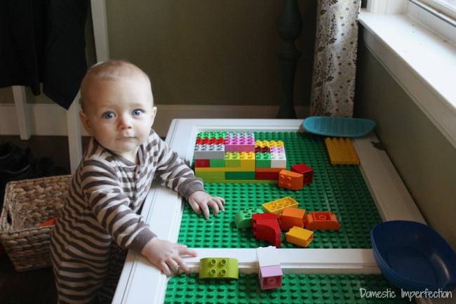 Judah and the lego table