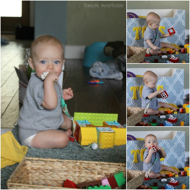 Judah tasting legos