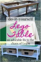 create your own lego table
