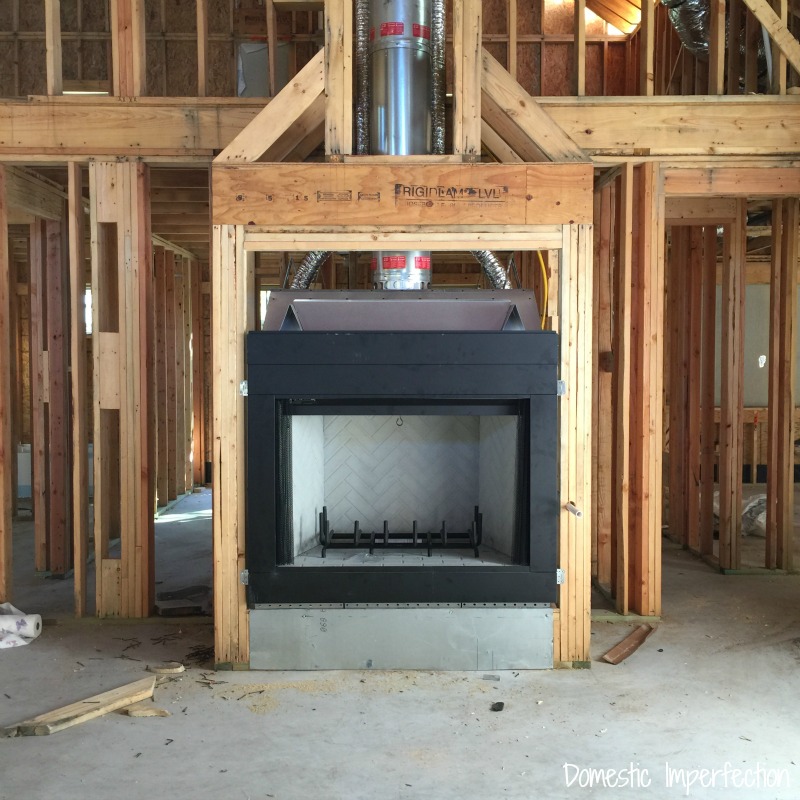 New house update – plumbing, HVAC, electrical, and fireplace