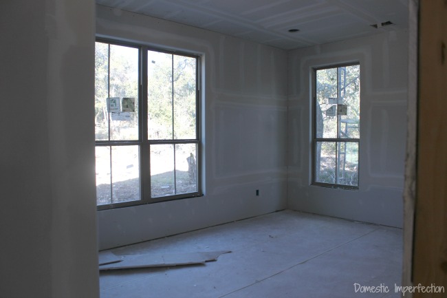 drywall - bedroom 1