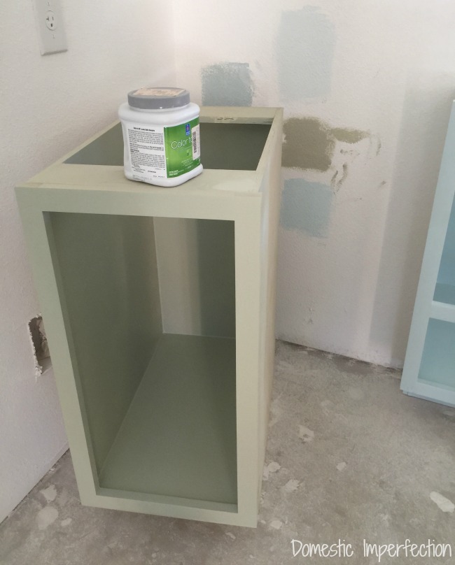 green cabinets attempt #1