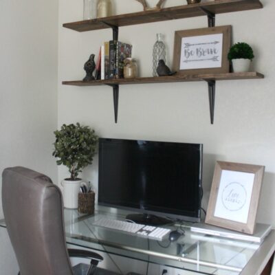 simple office makeover