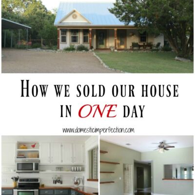 sold house in one day