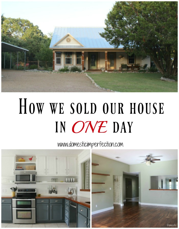 sold house in one day 