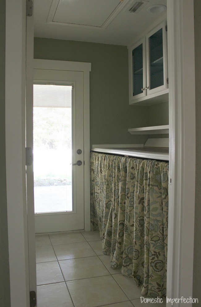 the final house tour - laundry room