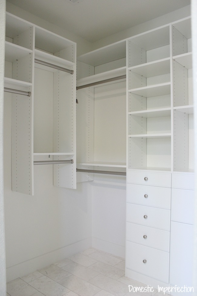 master closet from easy closets