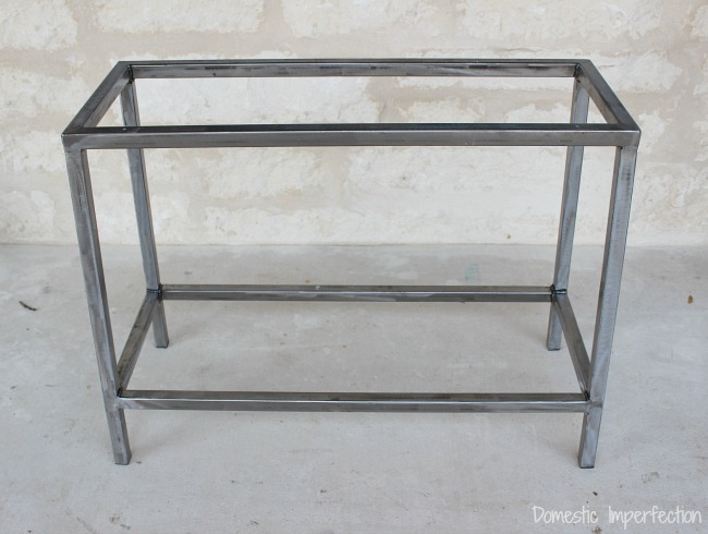 welded bar stool frame