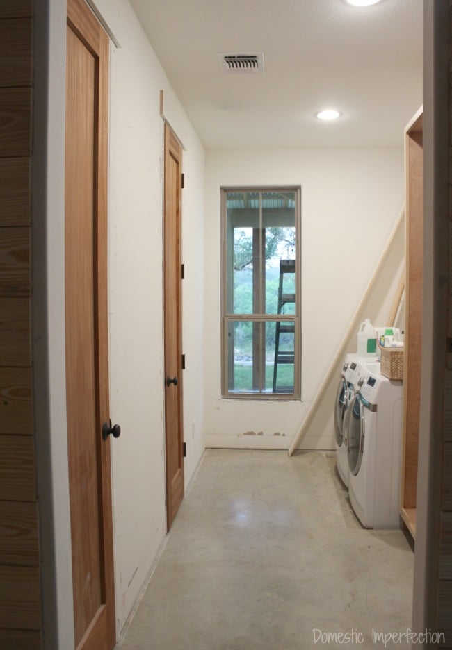 2018 house goals - laundry room before