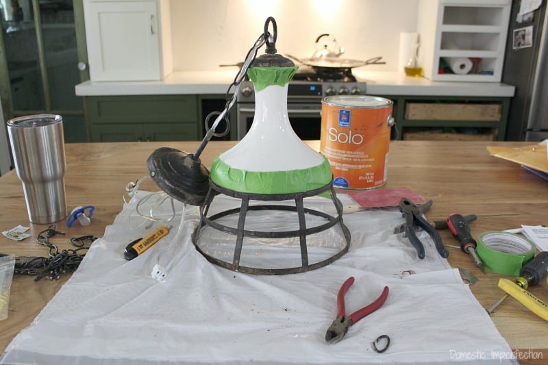 painting pendant light