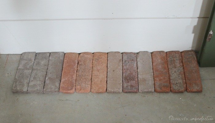 brick flooring samples