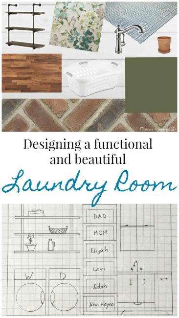 Design Plans for our Farmhouse Laundry Room - Wildfire Interiors