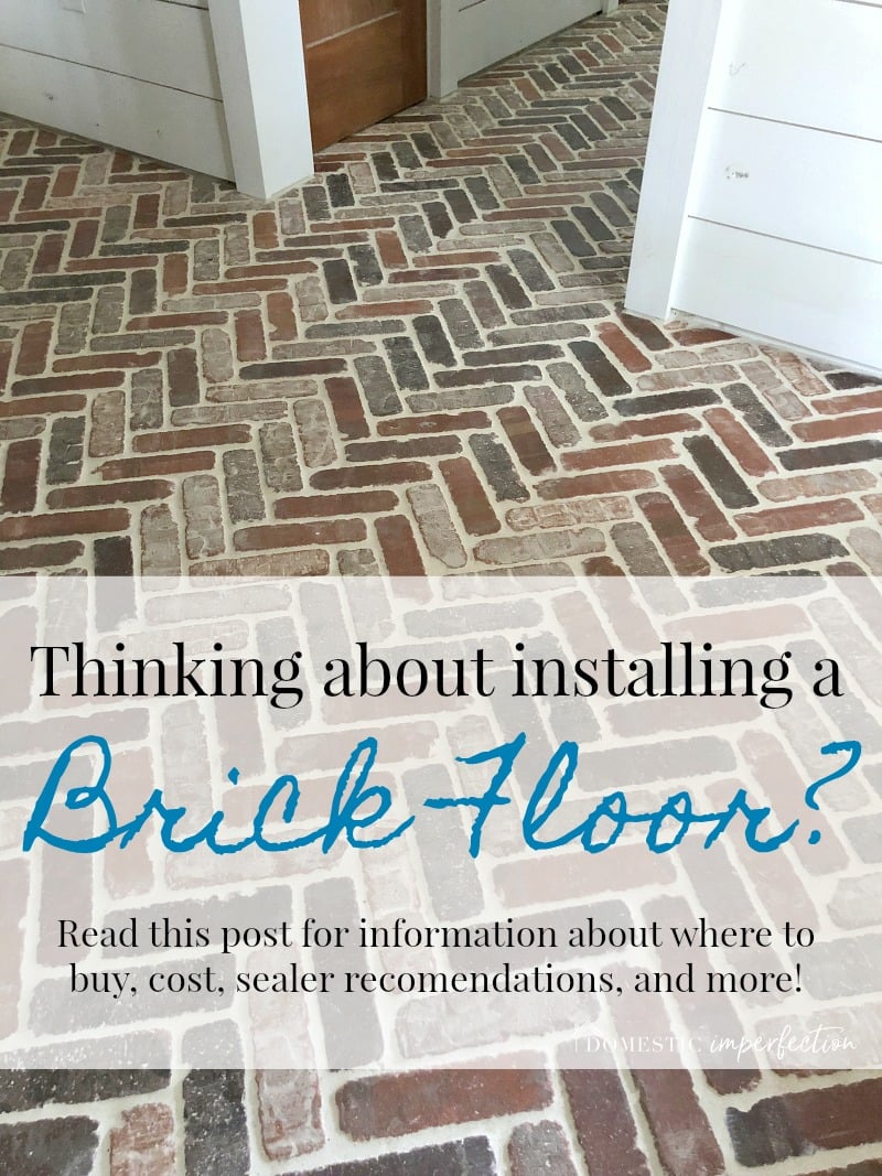 interior brick flooring