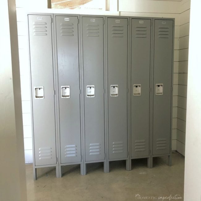 Lockers from Home Depot