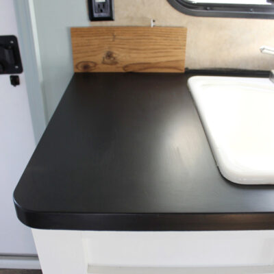 How to paint countertops with chalkboard paint