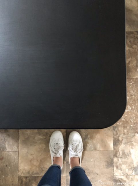 chalkboard paint on laminate countertops