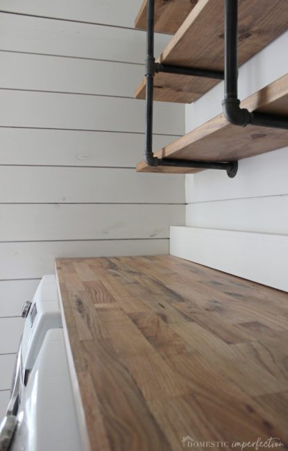 DIY wooden countertop