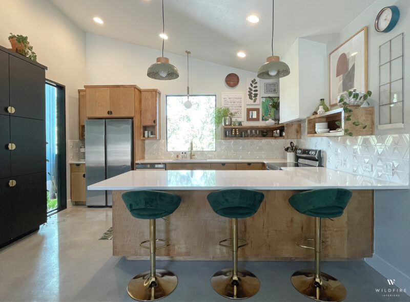 Mid-Century Modern Kitchen Reveal - Wildfire Interiors