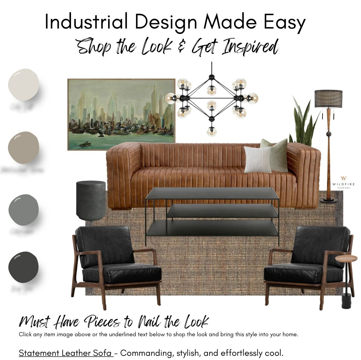 Shop by Style: Industrial - Wildfire Interiors