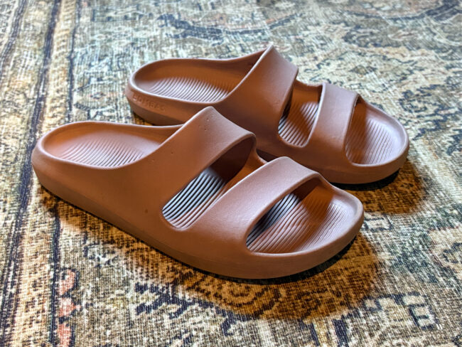 Super comfortable waterproof sandals.