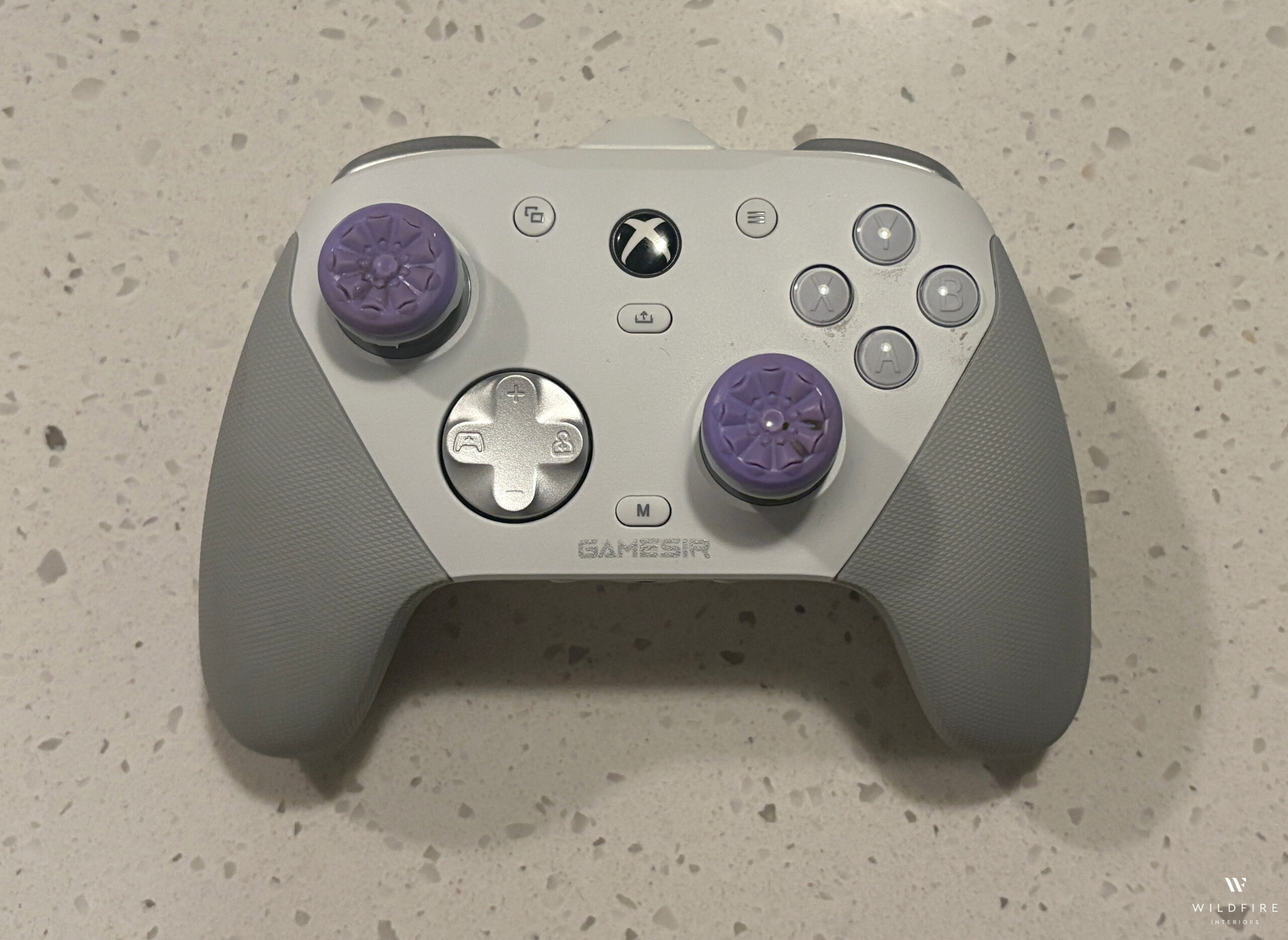 GameSir XBox wired controller with KontrolFreek thumbsticks